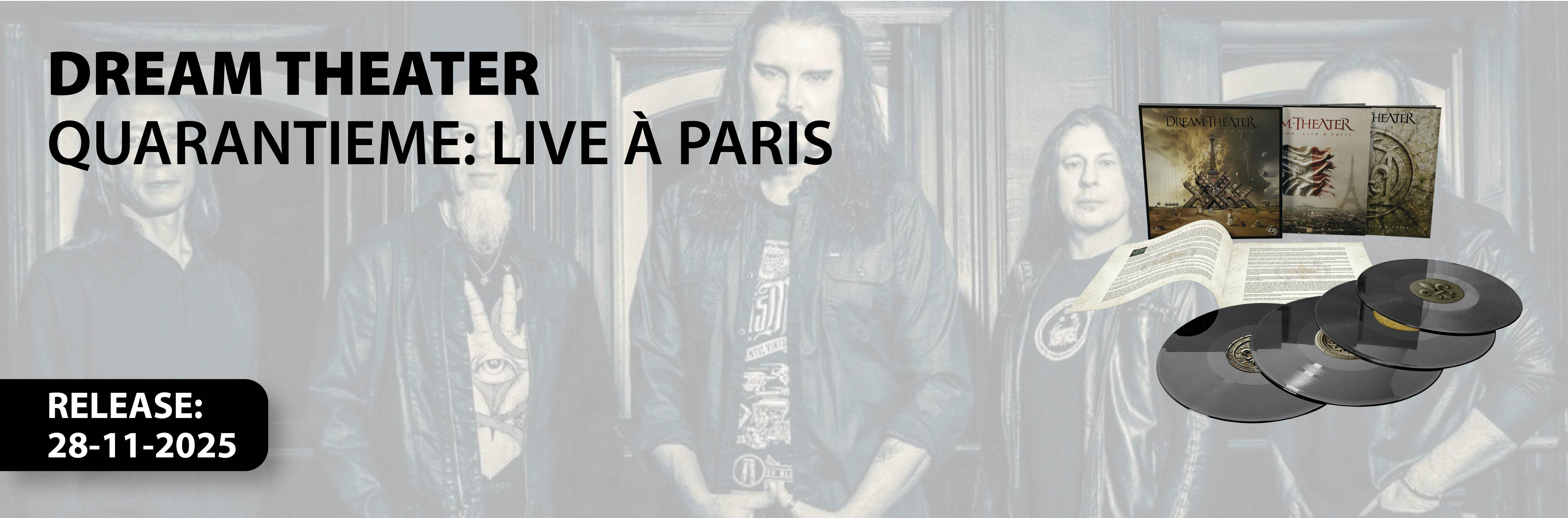 DREAM THEATER – QUARANTIEME: LIVE A PARIS